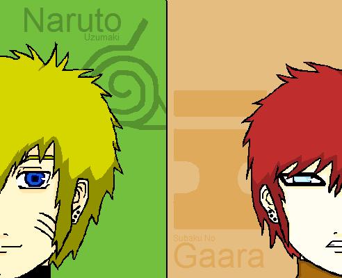 Naruto And Gaara
