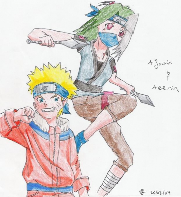 A Jounin And A Genin