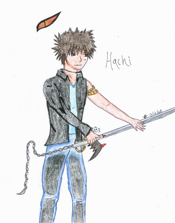 Hachi's outfit hehehehe