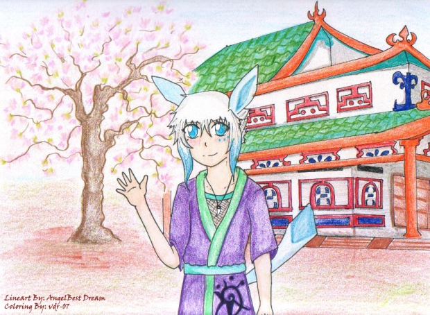 Cal in the Freedom Temple :D