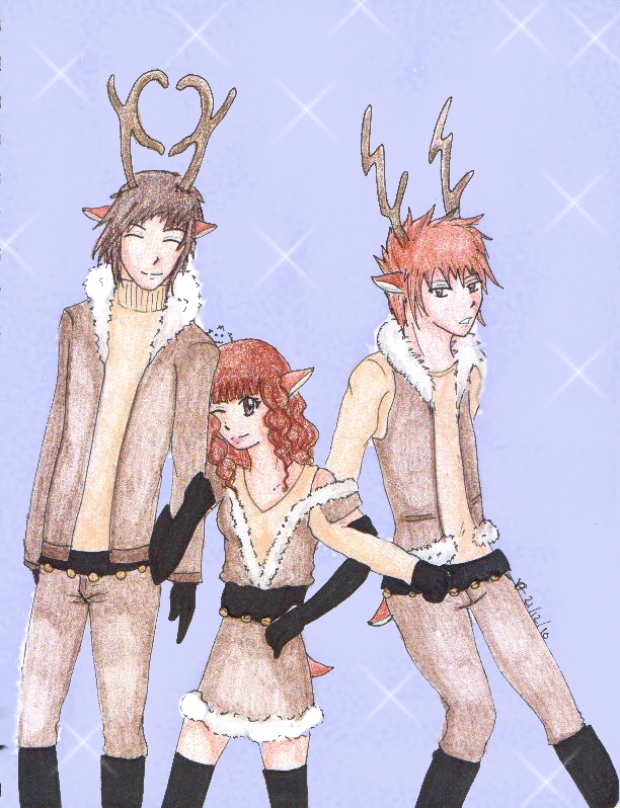 Cupid, Vixen and Donner!