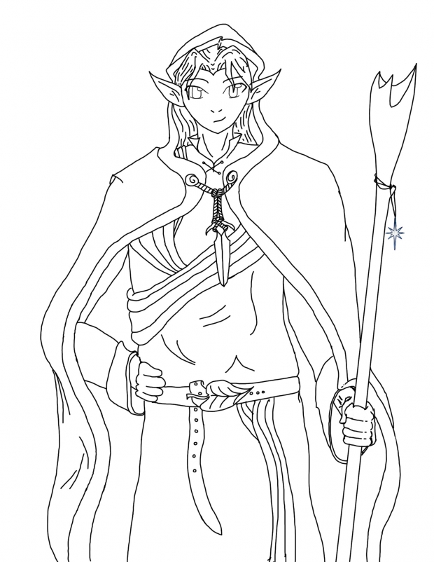 Eladrin Wizard (DnD): Nerevar