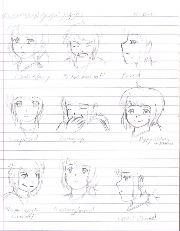 Expressions Memo: Kaori Norikawa