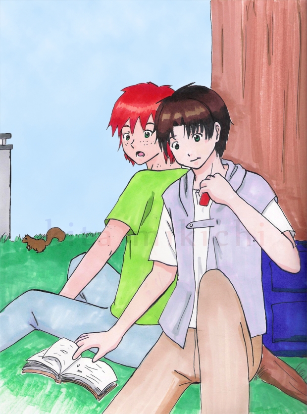 Dewey & Nao-kun (Time-Skip)