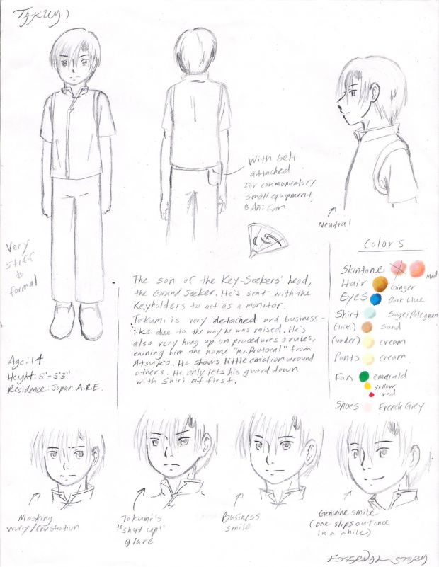 Ref Sheet: Takumi