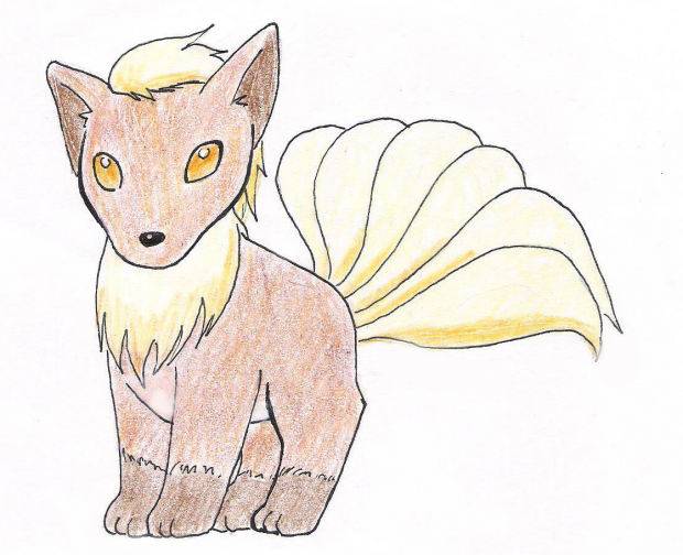 Vulpix as Ninetales
