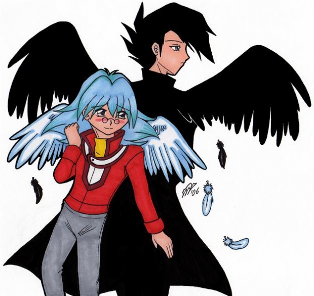 Black And White Angels