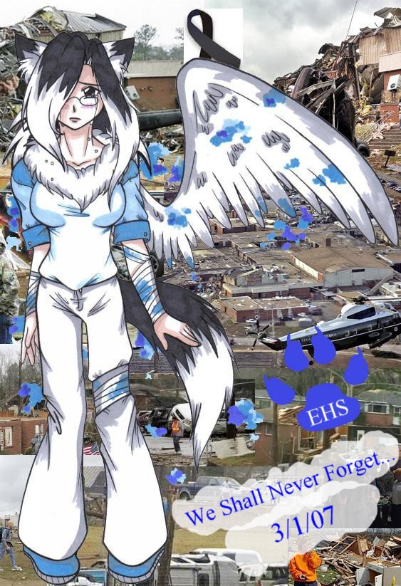 Bleeding Blue And White