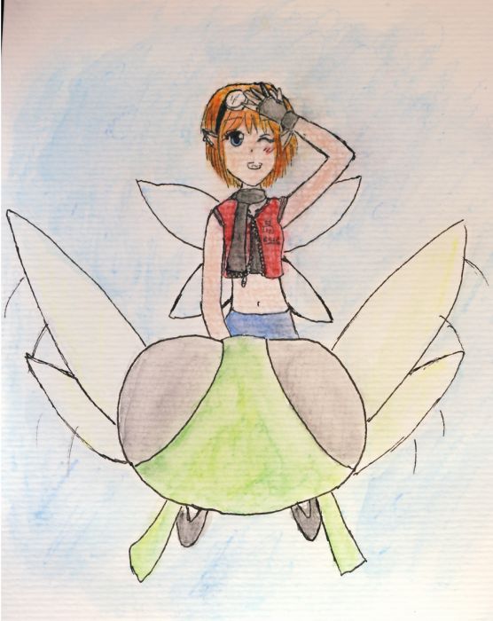 Faerie Contest: Dragonfly Riding