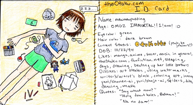 TheOtaku.com I.D. Card