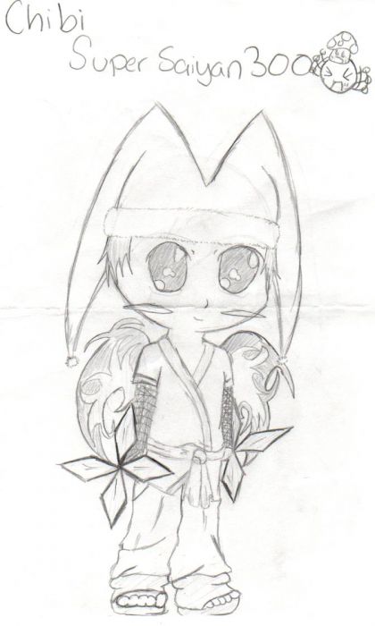 Chibi Super Saiyan300