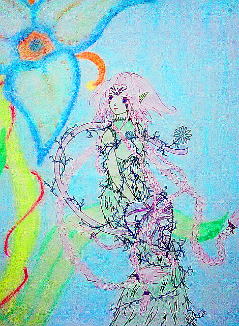 fairy? dryad? hehe... ^_^'