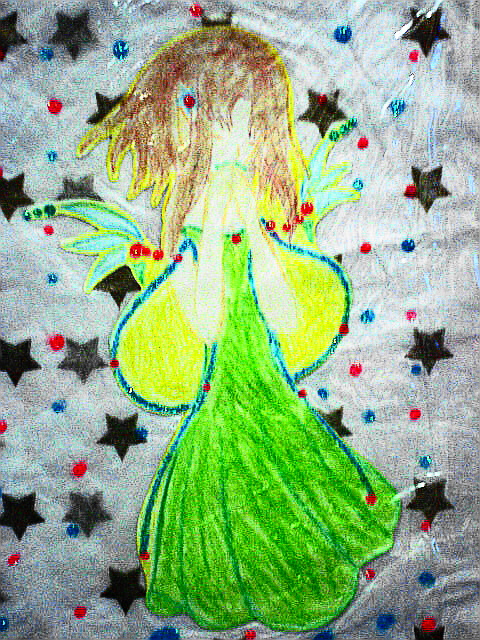 fairy in my scrapbook