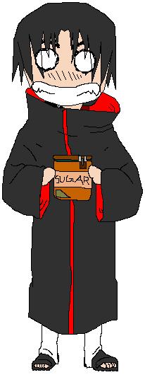 Itachi On Way Too Much Sugar