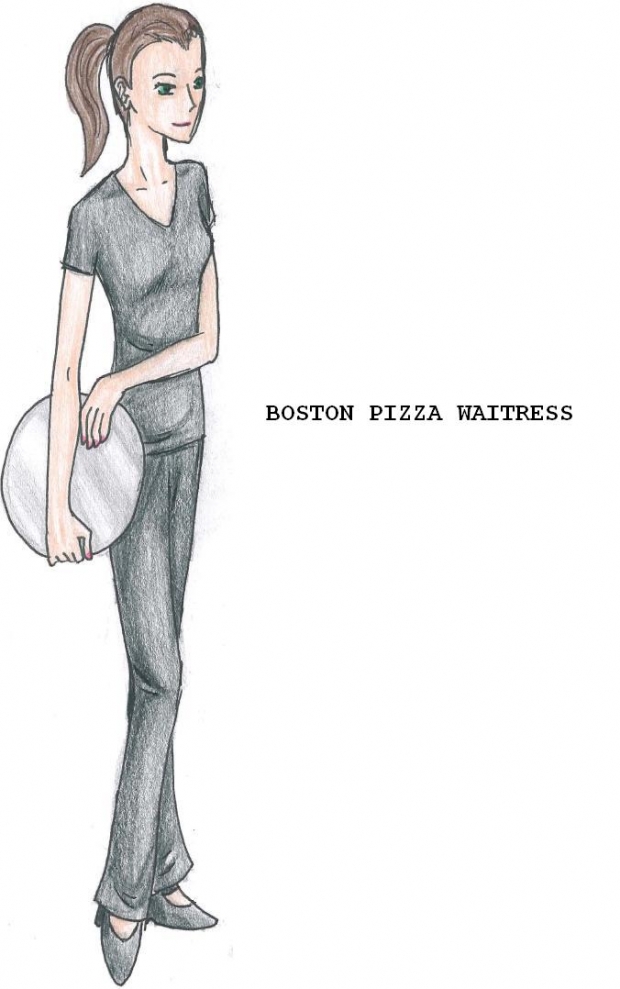 Boston Pizza waitress