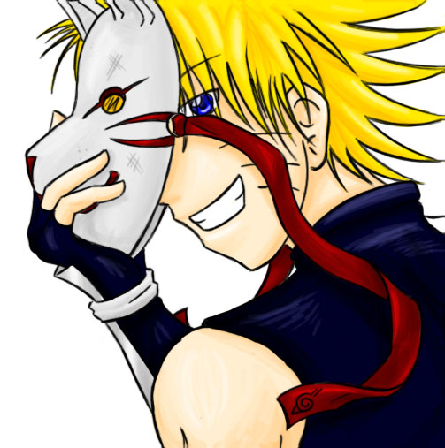 Anbu Naruto: Colored