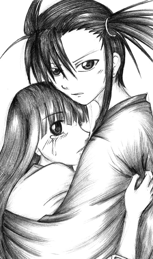 The Princess And Her Samurai:shaded