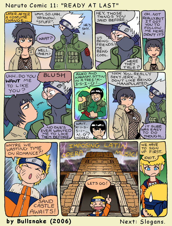 Naruto Comic 11: Ready At Last