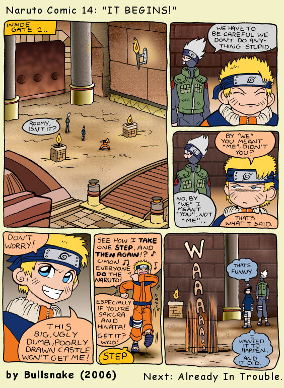 Naruto Comic 14: It Begins!