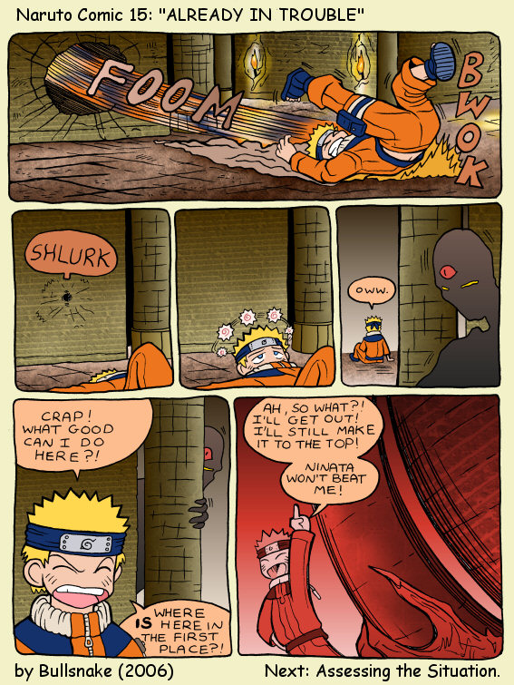 Naruto Comic 15: Already In Trouble