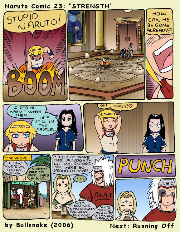 Naruto Comic 23: Strength