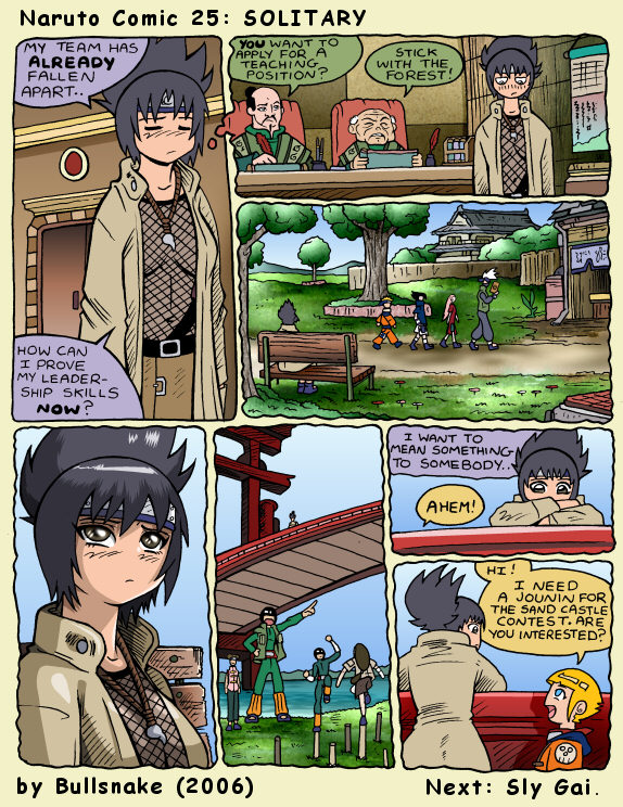 Naruto Comic 25: Solitary
