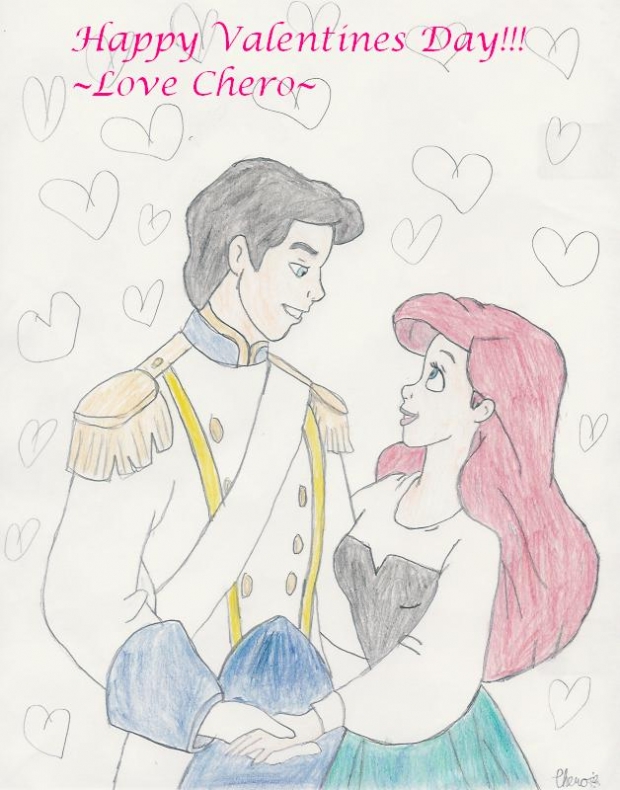 Ariel And Eric- Valentines Day