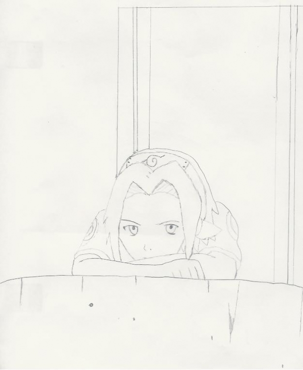 Sakura(attempt) Line Art