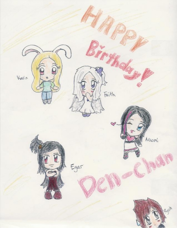 HAPPY BIRTHDAY DEN-CHAN!!! *glomps*