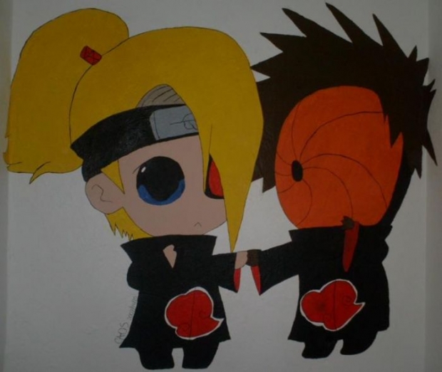 Chibi Dei & Chibi Tobi
