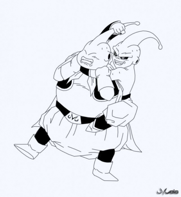 Fat Buu And Kid Buu