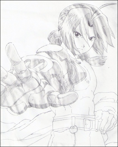Edward Elric Cool Pose
