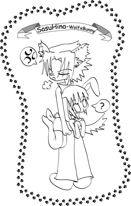 Sasuhina: Color Me!! Xd