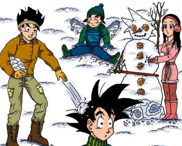 Son Family Winter Fun