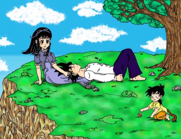 Son Family In A Simpler Time