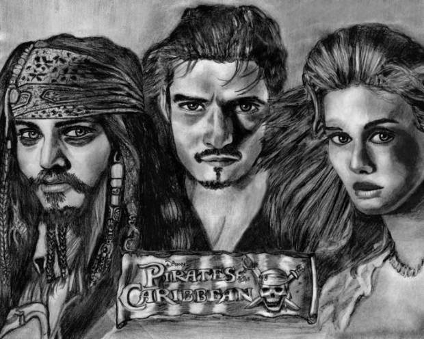 Pirates Of The Caribbean Poster