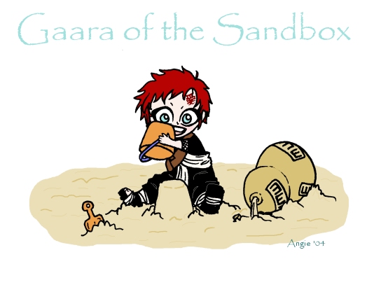 Gaara Of The Sandbox