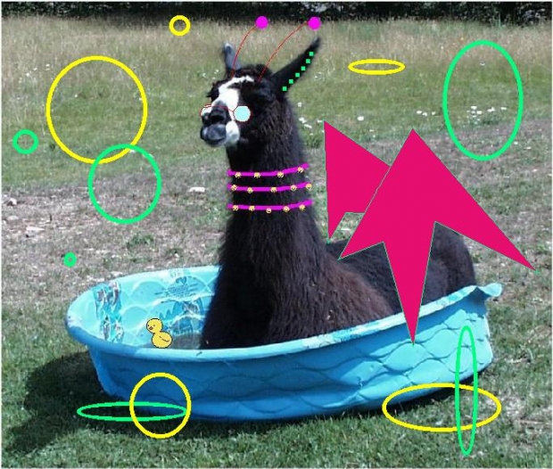 Alien Attack Llama