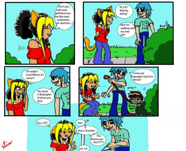 2-d Has A New Pet Lol