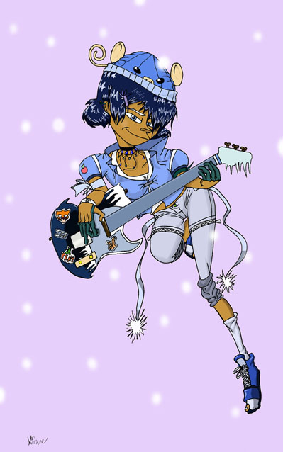 Ice Guitar Princess