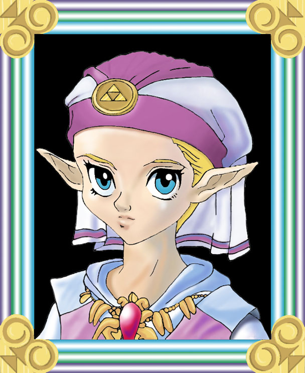 Zelda Graphic Portrait