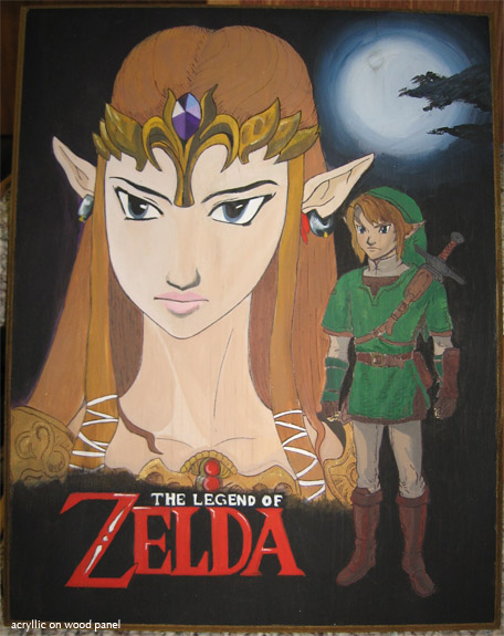 Zelda Wood Panel