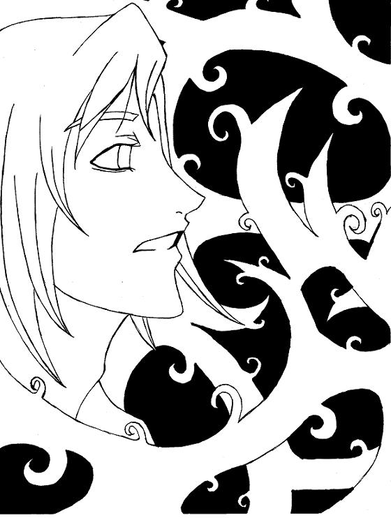 Some Guy With Swirlies...(?)