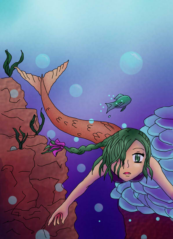 another colored mermaid