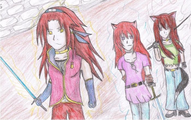 The Three Swords Women