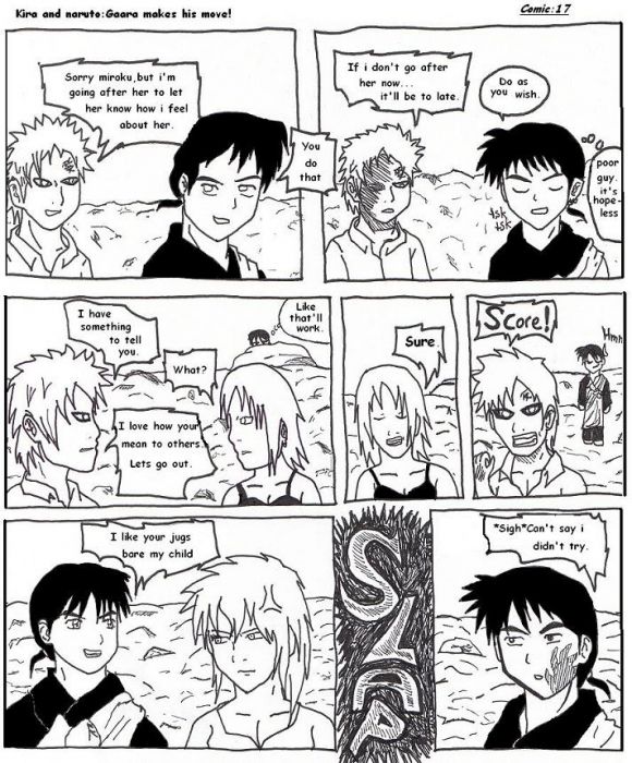 Gaara Makes His Move!comic 17