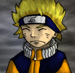 Naruto Squinting Like A Cat