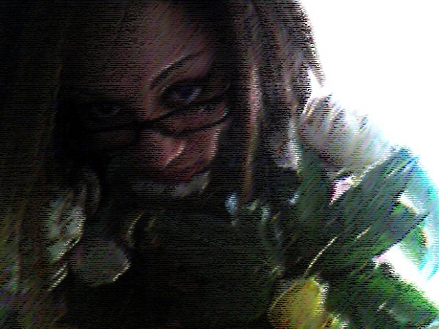 Flowers & Emo Glasses