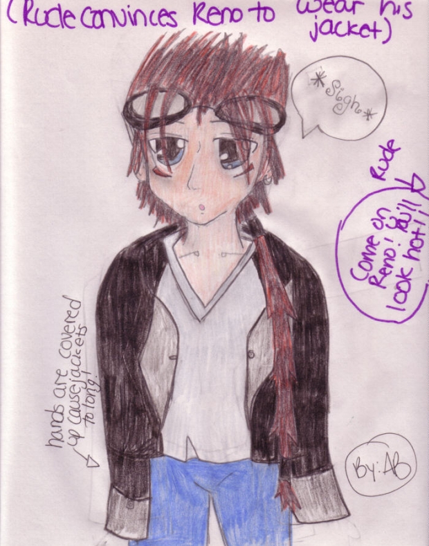 Rude Convinces Reno To Wear Jacket!