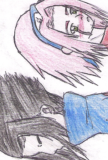 Sasuke Departs, Sakura's Saddness